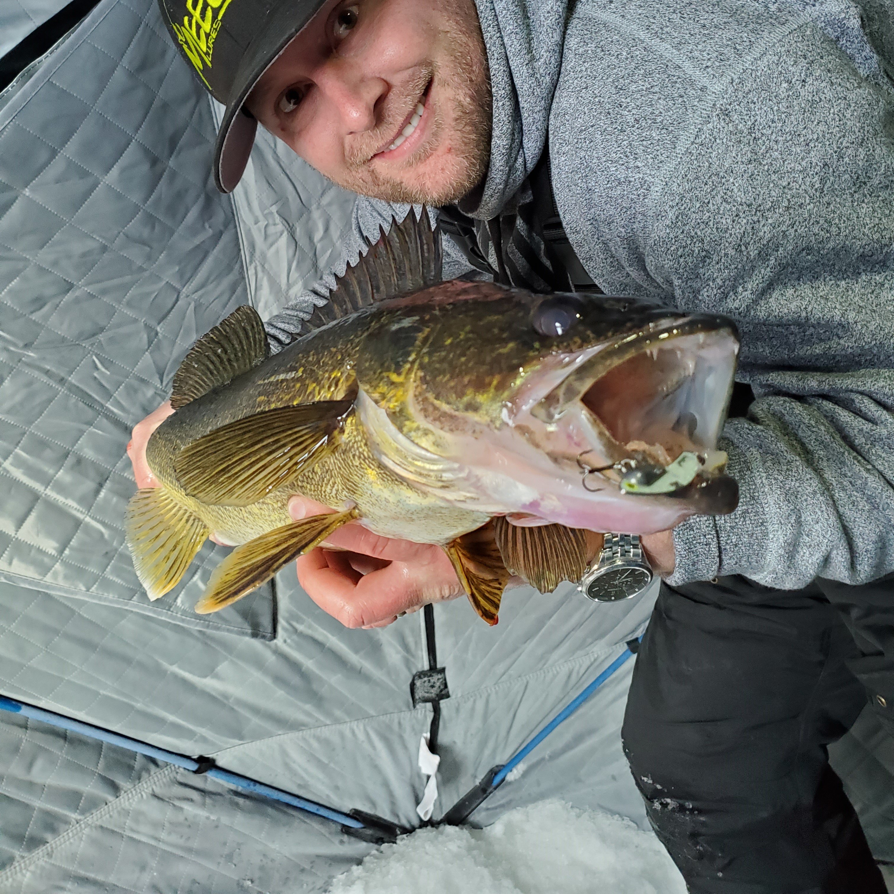 SteelShad Glow Lures Ignite Winter Fishing! - SteelShad Fishing Company